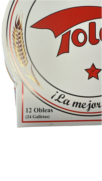 New Obleas Toledo pack x 24 und (240g)