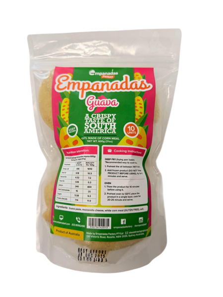 Guava and Cheese Empanada - 600g Bag -10 Empanadas