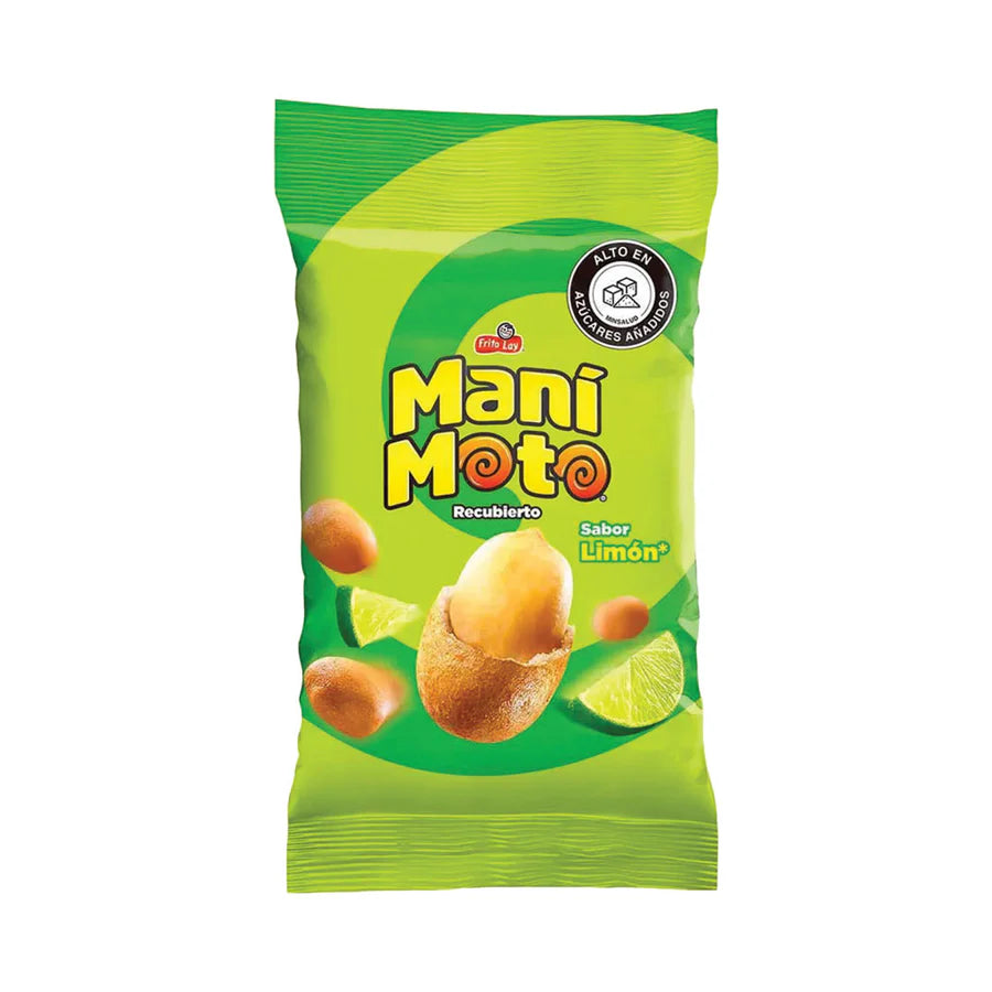 Mani Moto Crunchy Peanut Snack Lime Flavour (42g)