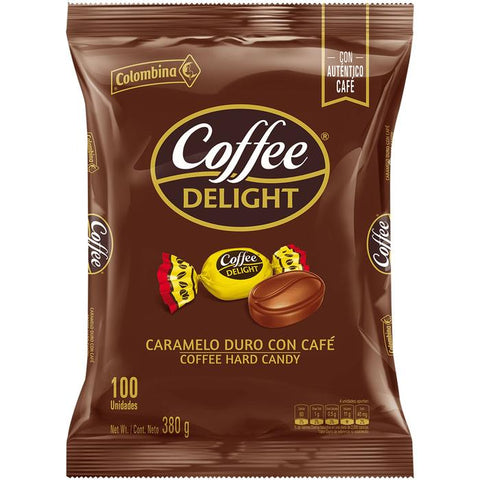 Coffee Delight Candies Colombina Pack of 100 (380gr)