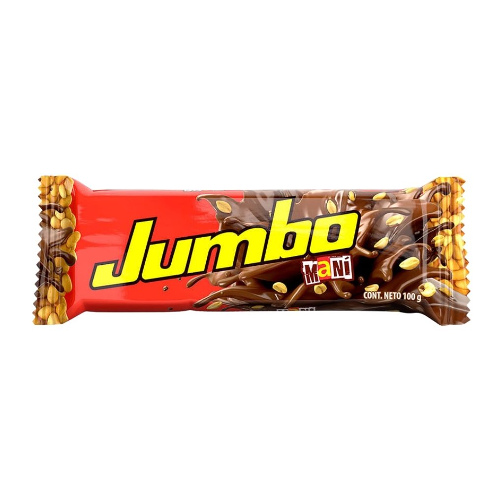 Jumbo Milk Chocolate Bar with Peanuts (90g)