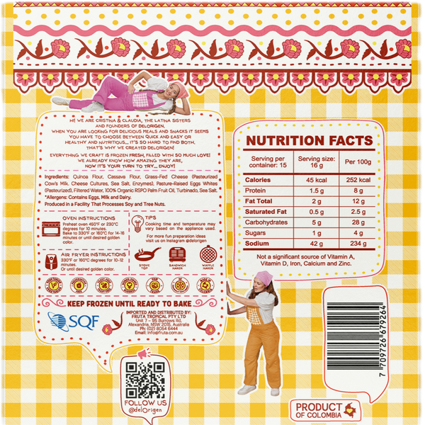 New! Cheese Breads Bunuelos - 250g - Gluten Free