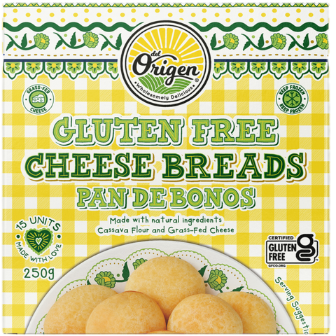 New! Cheese Breads Pandebonos - 250g - Gluten Free