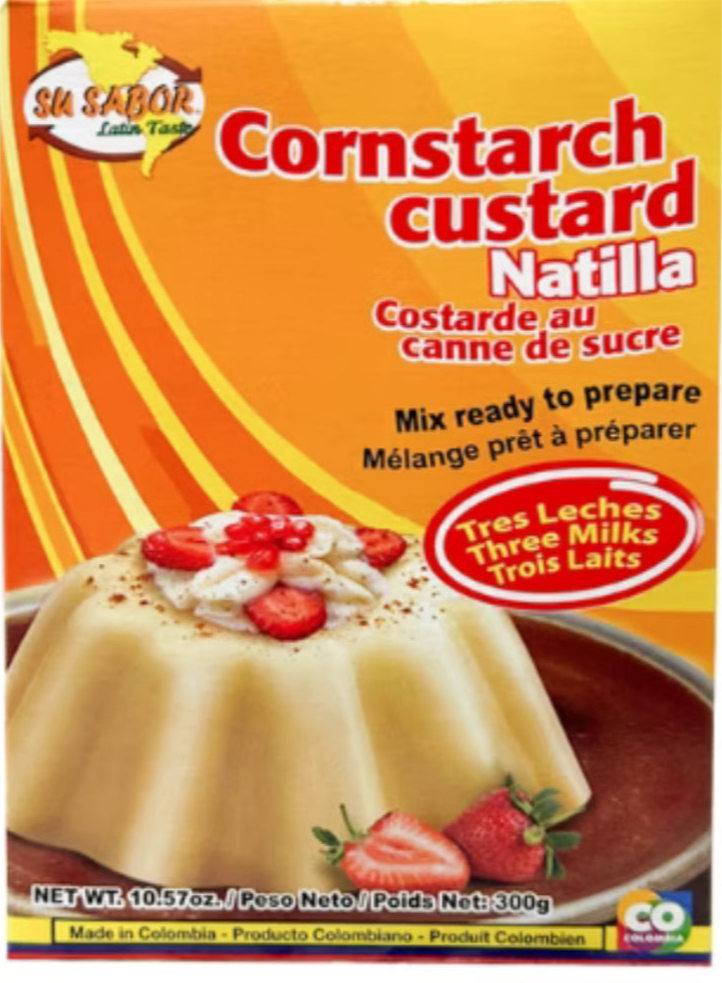 Natilla Tres Leches Su Sabor - Cornstarch Three milks - 300g