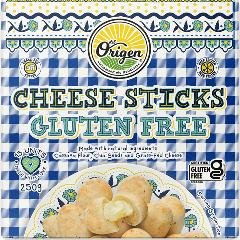 New! Cheese Sticks -250g - Gluten Free