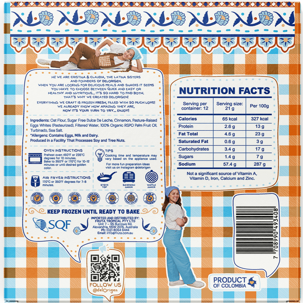 New! Churros Dulce De Leche - 250g - Gluten Free