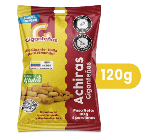 New! Achiras Gigantenas (120g)