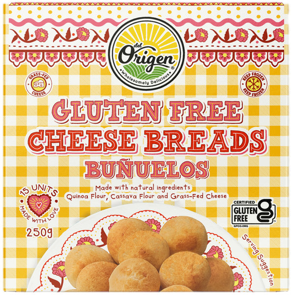 New! Cheese Breads Bunuelos - 250g - Gluten Free