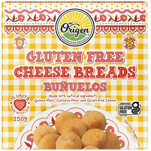 New! Cheese Breads Bunuelos - 250g - Gluten Free
