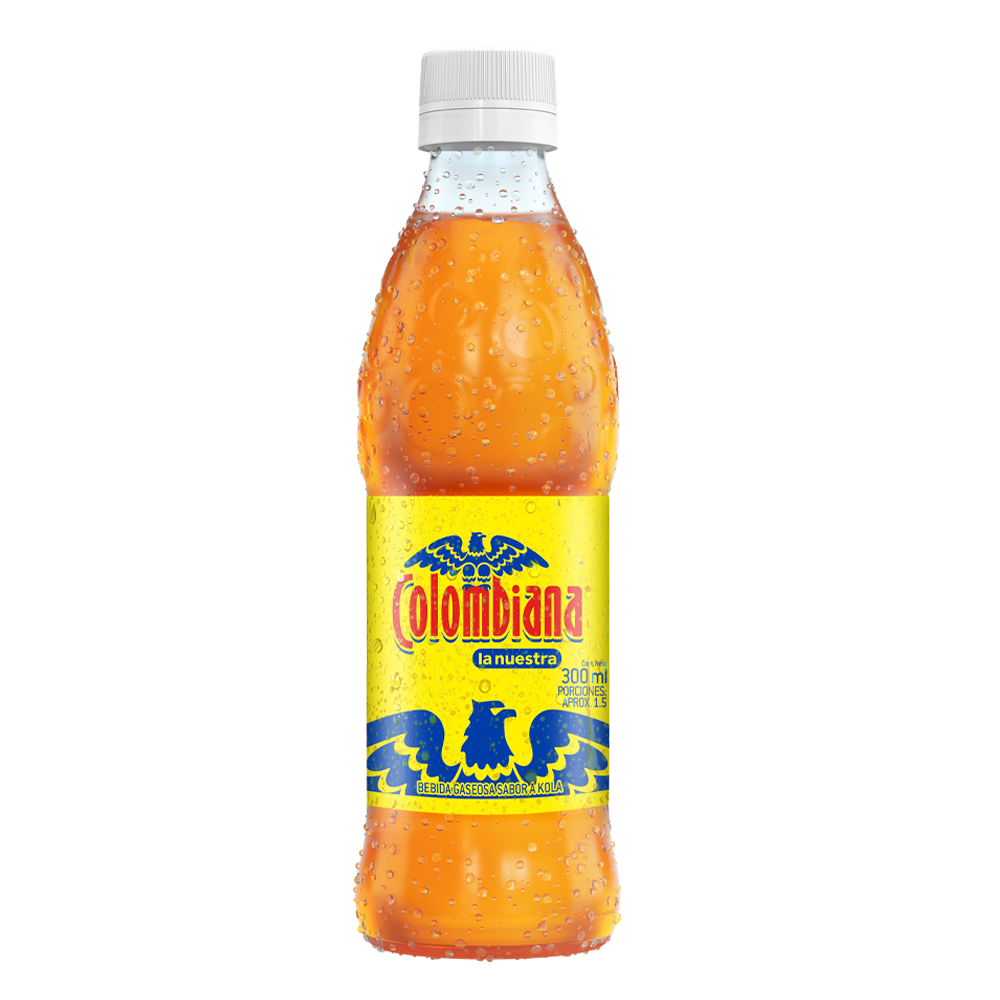 Colombiana Postobon - 300ml Glass Bottle