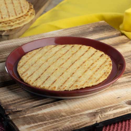 New! Arepa con Queso Extradelgada 12 x 600g