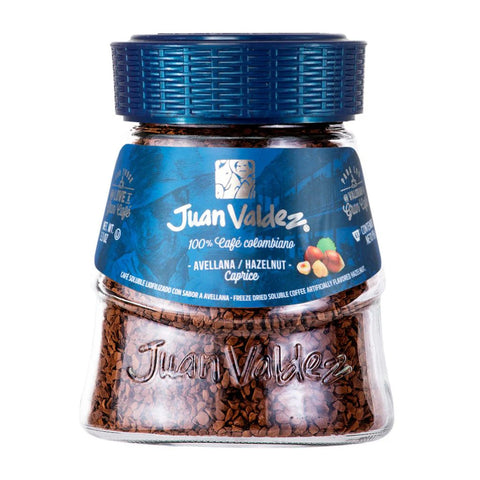 Freeze-Dried Hazelnut Coffee Juan Valdez 95g