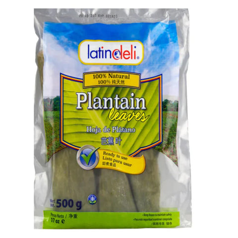 Frozen Plantain Leaves - 500g