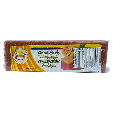 Guava and Arequipe Loaf - Bocadillo Megalonja 400g
