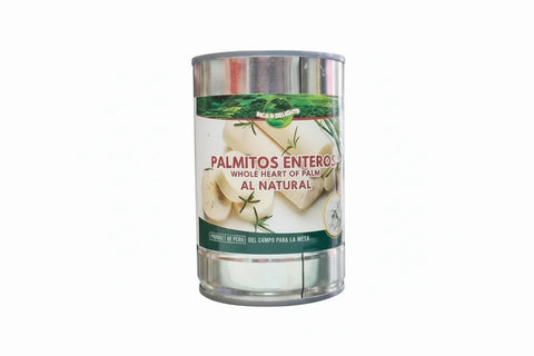Whole Hearts of Palm - Palmitos Enteros Incas Delights - 400g