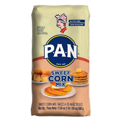 PAN Sweet Corn Flour 500g - Harina PAN Dulce for Sweet Arepas & Desserts