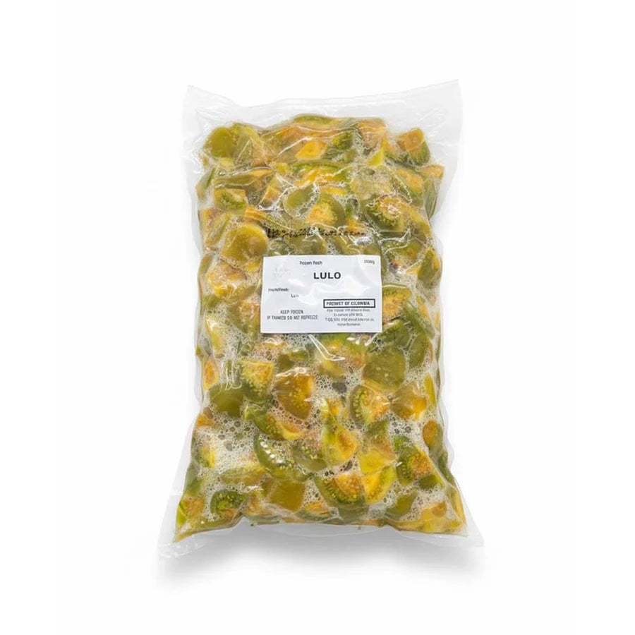 New! Lulo Fruit Pieces Pulp (3Kg)