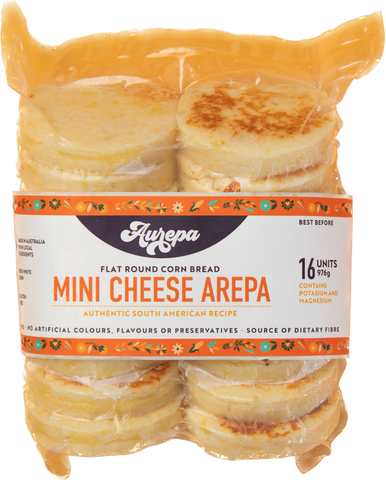 AUREPA Mini Cheese Corn Arepa - 1Kg