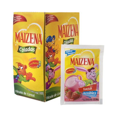 New! Maizena Coladas Fresa (Strawberry) -72 portions
