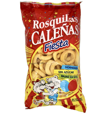 New! Rosquillas Calenas Fiesta (mix of Rings and Besitos) 70g