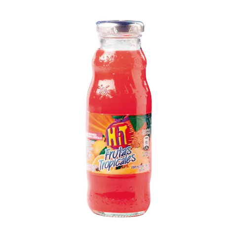 Jugo Hit Tropical 237ml glass bottle