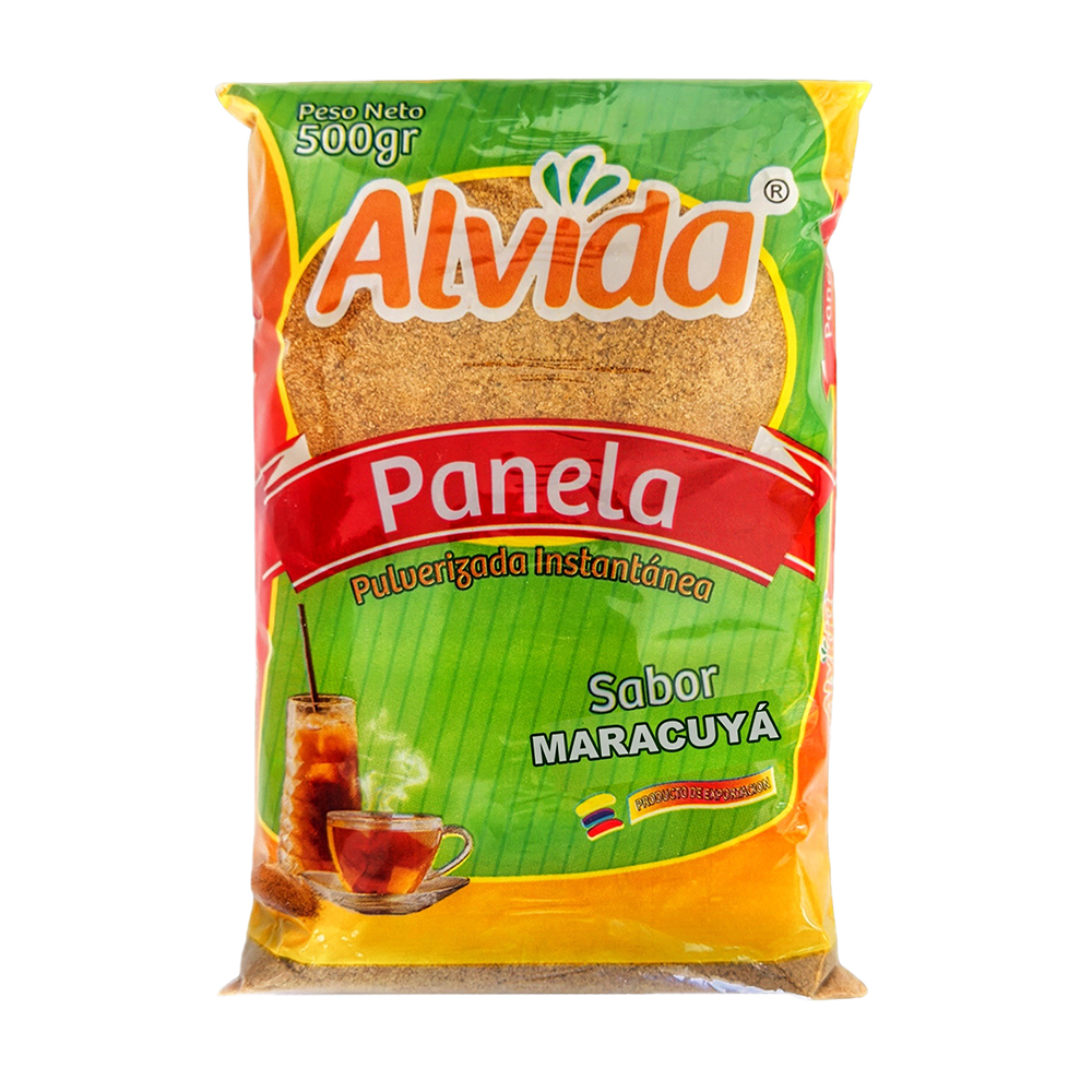 Sugar Cane Panela Maracuya Alvida -500g