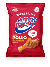 Super Ricas Papas Pollo / Chicken - 105g