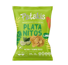 PATAKIS - Plantain Chips Lime - 85g