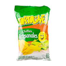 Tortolines Artisan Plantain Chips with Salt - 200gr