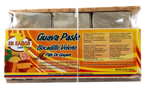 Bocadillo Veleño - Guava Paste - Pack of 18 (850g)