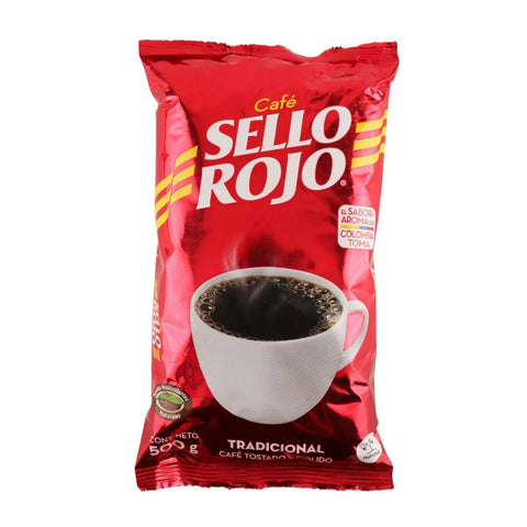 Medium Roast Ground Coffee Sello Rojo - 500g