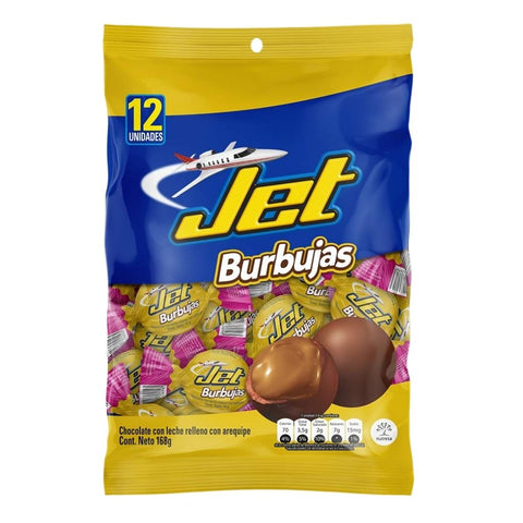NEW! Jet Burbujas Chocolate (168g)