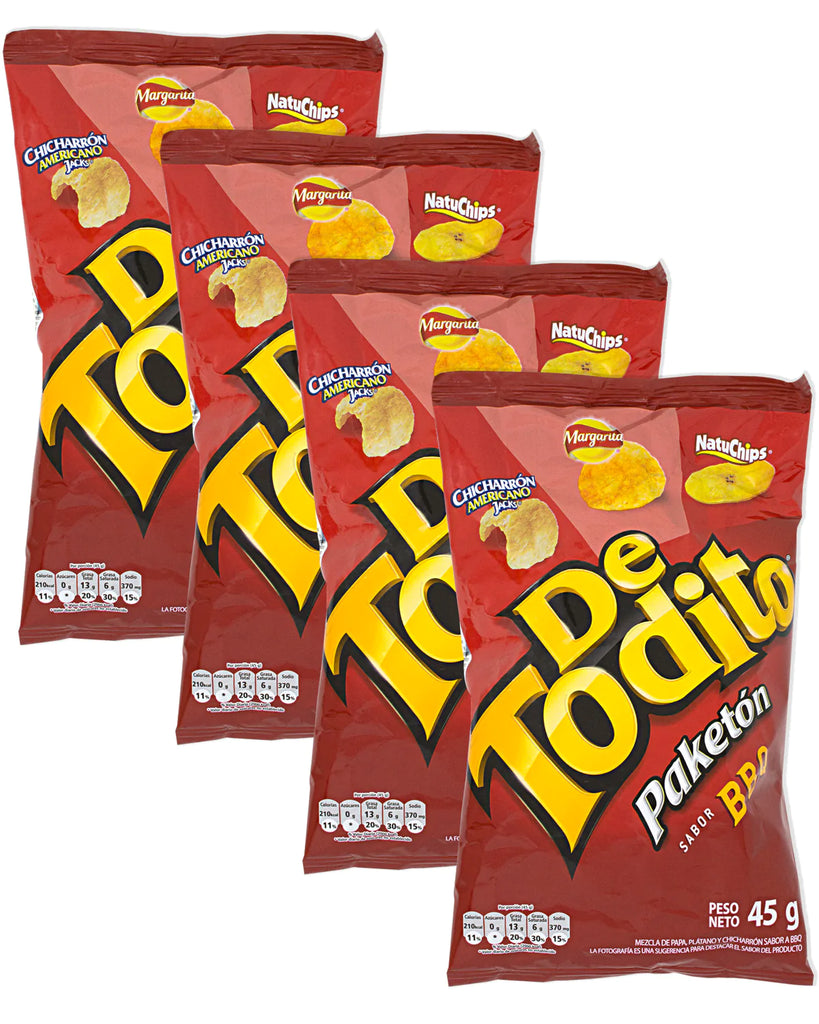 De Todito BBQ - 4 x 45g Bags