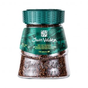 Freeze-Dried Decaf Coffee Juan Valdez 95g