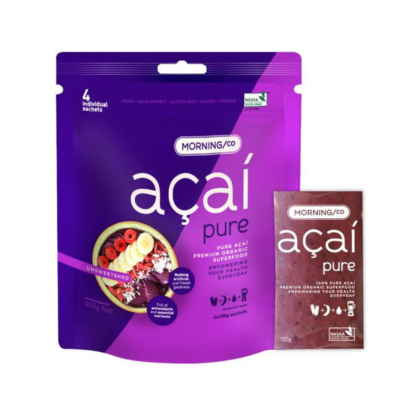 Organic Pure Acai - (4 x 100g Sachets)