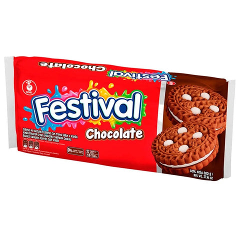 Festival Chocolate Cookie Noel Pack of 12 (403g)