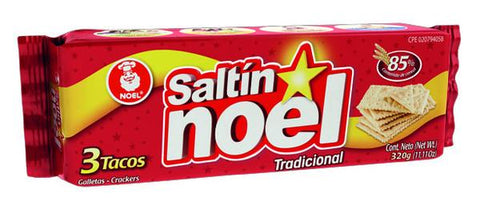 Saltin Soda Crackers Noel (300g) / Galletas Saltin Noel de