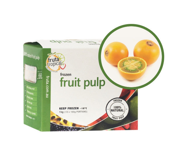 Lulo Fruit pulp - 1Kg Box (10 x 100g Sachets)