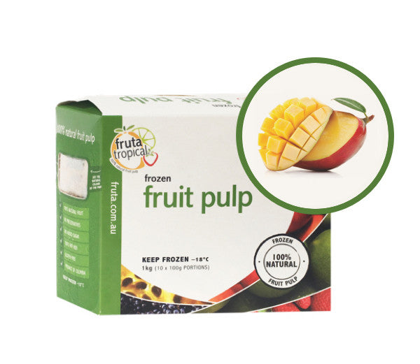 Mango Fruit pulp - 1Kg Box (10 x 100g Sachets)