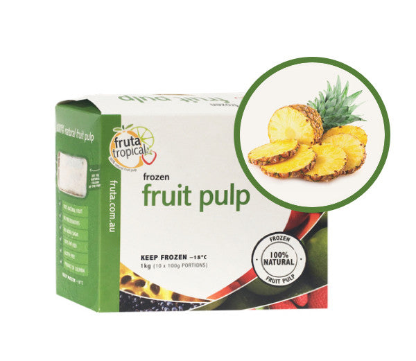 Pineapple Fruit pulp - 1Kg Box (10 x 100g Sachets)