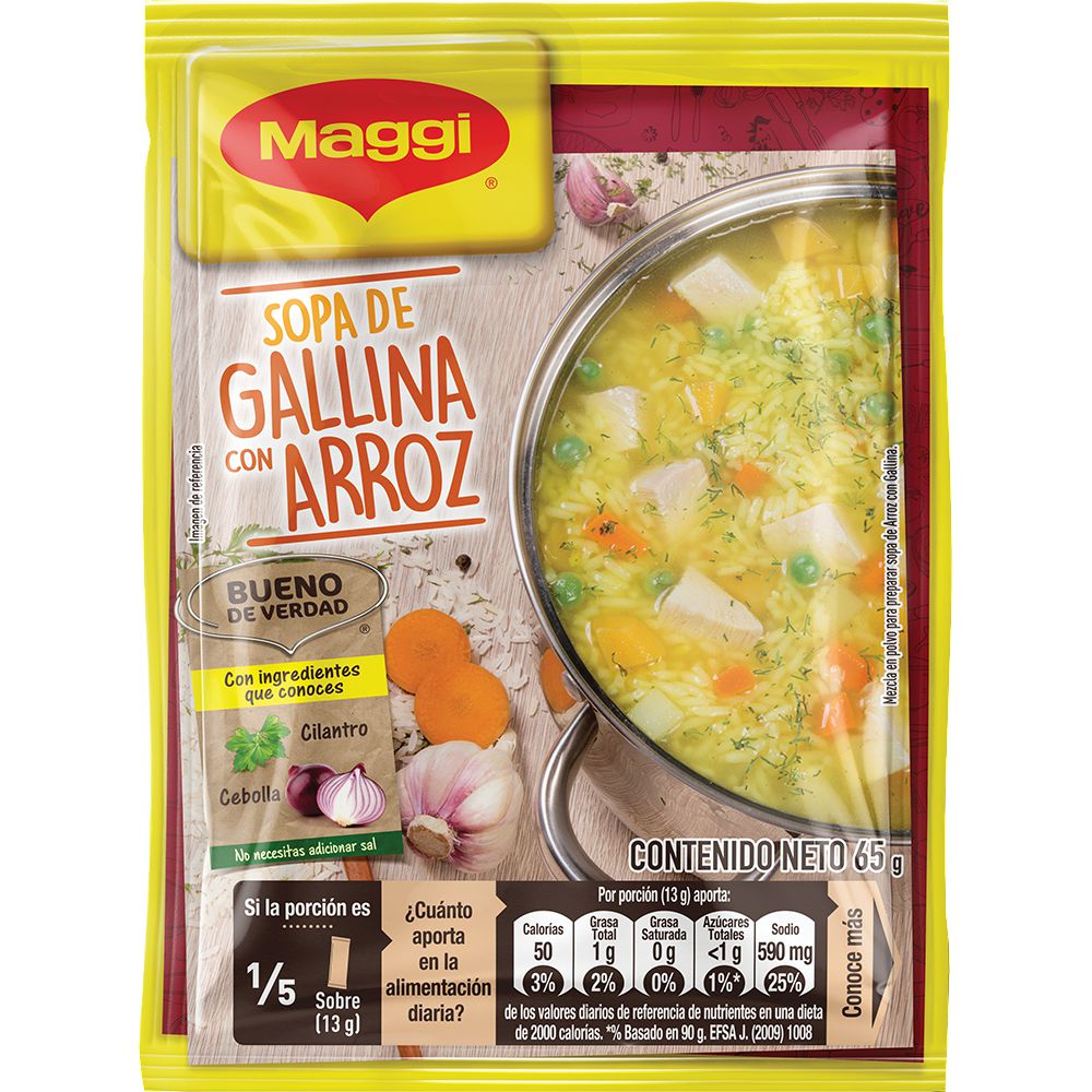 Maggi Chicken and Rice Soup Mix - 65g